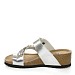 Srebrni sandali s peto D17-6S