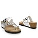 Srebrni sandali s peto D17-6S