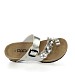 Srebrni sandali s peto D17-6S