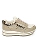 Khaki superge s platformo YD7453-08G