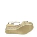 Zlati sandali s polno peto Z8699-18G