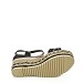 Črni sandali s polno peto Z8699-18G