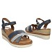 Modri sandali s polno peto HA1705S