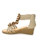Beige sandali s peto S060288S