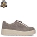Khaki usnjene superge s platformo Filippo 6454