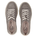 Khaki usnjene superge s platformo Filippo 6454