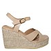 Nude sandali s polno peto A755G