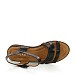 Črni sandali 3906G