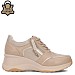 Khaki usnjene superge s peto Filippo 6434