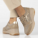 Khaki usnjene superge s peto Filippo 6434