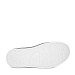 Bele platnene superge s platformo YD8382-02T