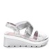 Srebrni sandali s peto NAP-1109G