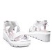 Srebrni sandali s peto NAP-1109G