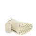 Beige gležnjarji s peto R599G