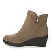 Khaki gležnjarji s polno peto YL153S