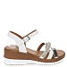 Beli sandali s polno peto Z7693-08T