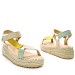 Beige sandali s platformo X6B-M7251-07T