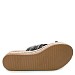 Črni natikači s platformo 99072-02G