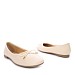 Beige balerinke 33-102S