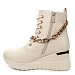 Beige gležnjarji s peto MS1045G