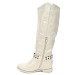 Beige škornji s skrito peto U8X28120-1T