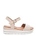 Beige sandali s peto CK182G