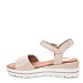 Beige sandali s peto CK182G