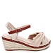 Beige sandali s peto K0-1G