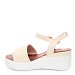 Beige sandali s peto P2021-9235AT 