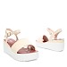 Beige sandali s peto P2021-9235AT 