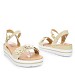 Beige sandali s peto RD076T