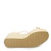 Beige sandali s platformo DD-903T