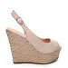 Beige sandali s polno peto NAP-217G
