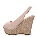 Beige sandali s polno peto NAP-217G