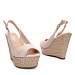 Beige sandali s polno peto NAP-217G