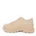 Beige superge s platformo 85-731T