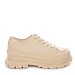 Beige superge s platformo 85-731T