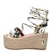 Beli sandali s platformo HJ7083G