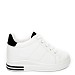 Belo-črne superge s peto R0YD1359-1T 