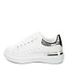 Belo-srebrne superge 85-702S