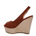 Camel sandali s polno peto NAP-217G