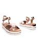 Champagne sandali s peto CK182G