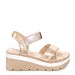Champagne sandali s peto NAP-701G