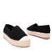 Črne espadrile B303G