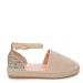 Bež-zlate espadrile TL1017G