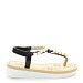 Črni sandali H080S