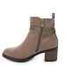 Khaki gležnjarji s peto 3976S