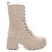 Beige nizki škornji 9798S
