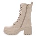 Beige nizki škornji 9798S