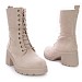 Beige nizki škornji 9798S